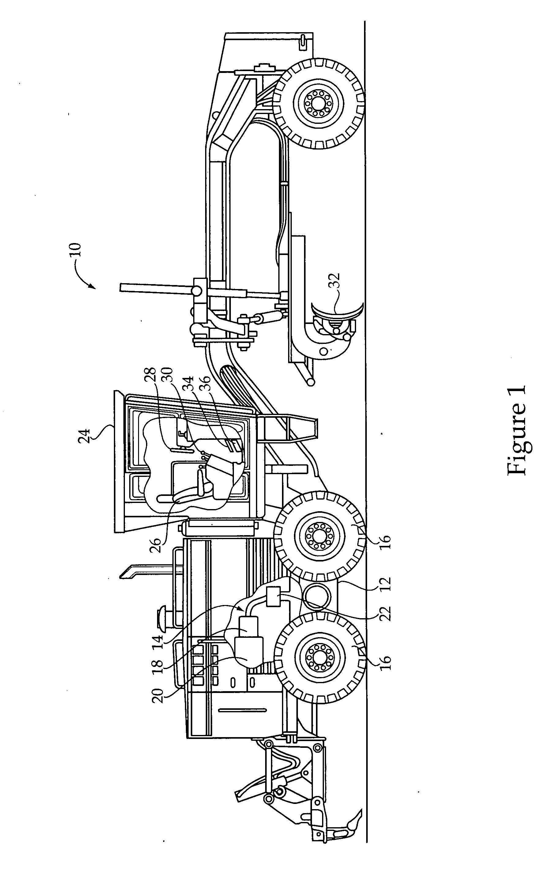 Control system and method for braking a hydrostatic drive machine