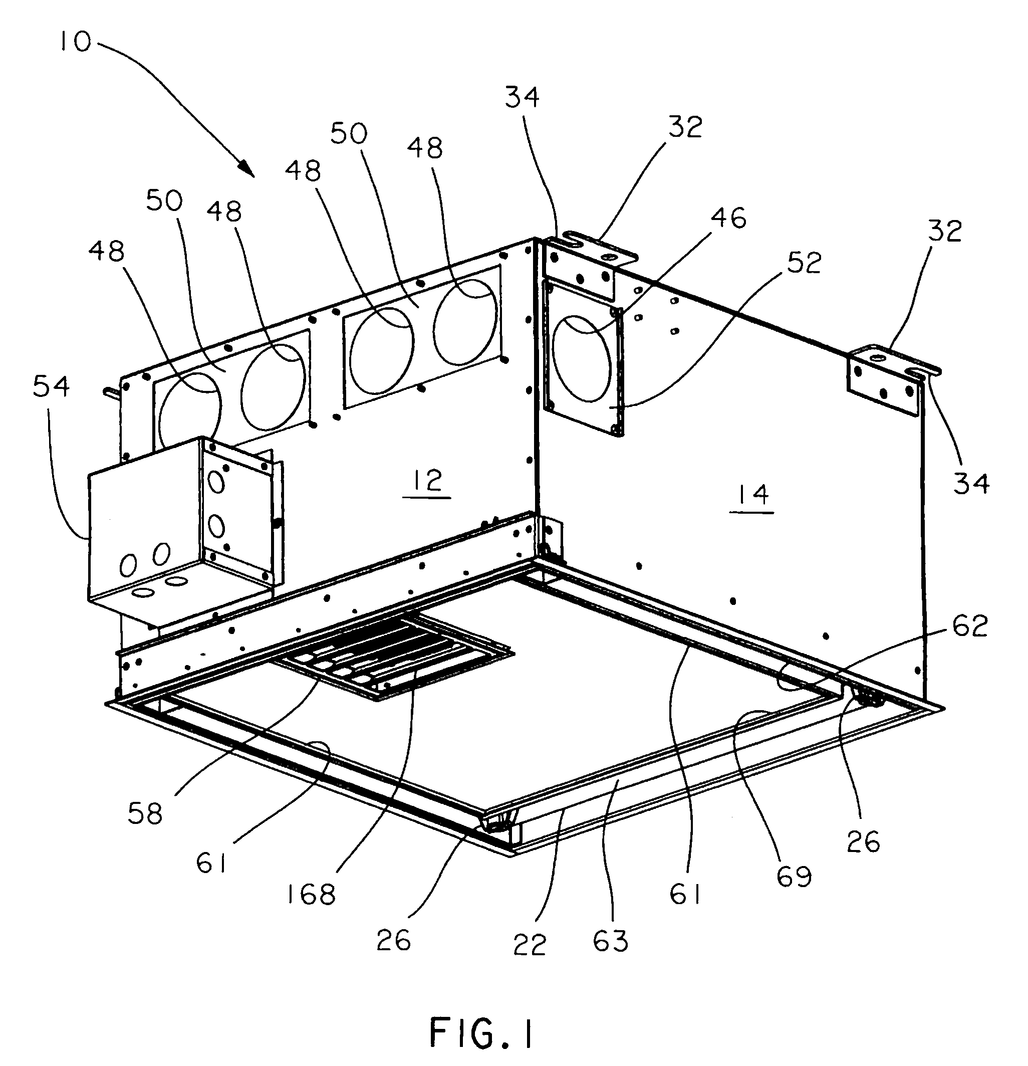 In-Ceiling Zone Cabling Enclosure