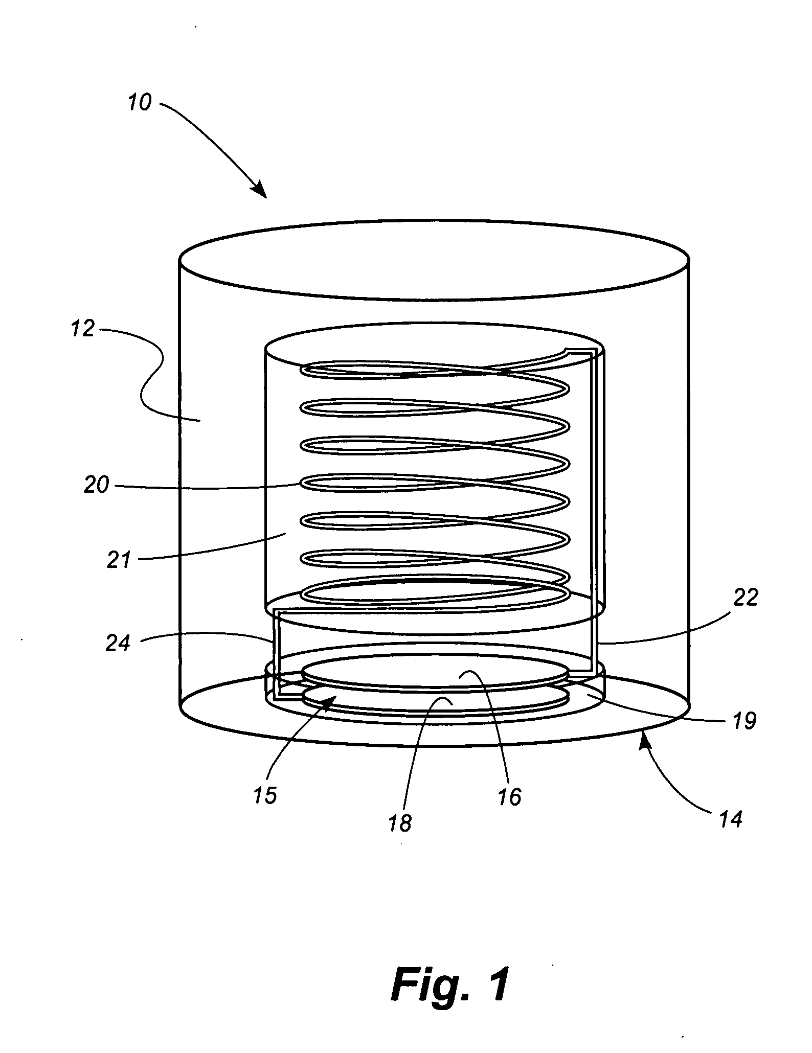 Implantable wireless sensor for in vivo pressure measurement and continuous output determination