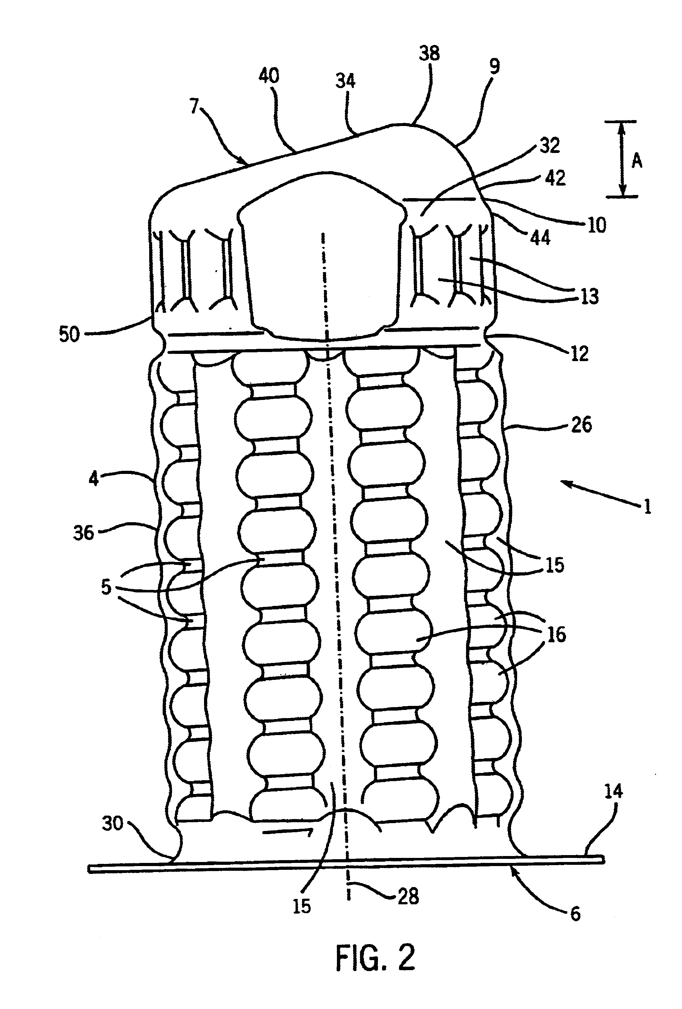 Crash box collision damper for motor vehicle