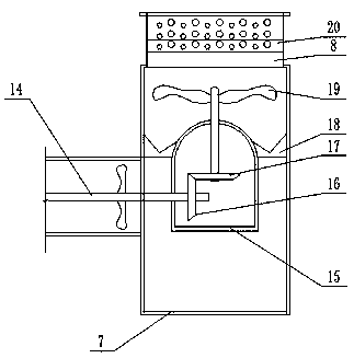 Household anti-blocking vegetable sink