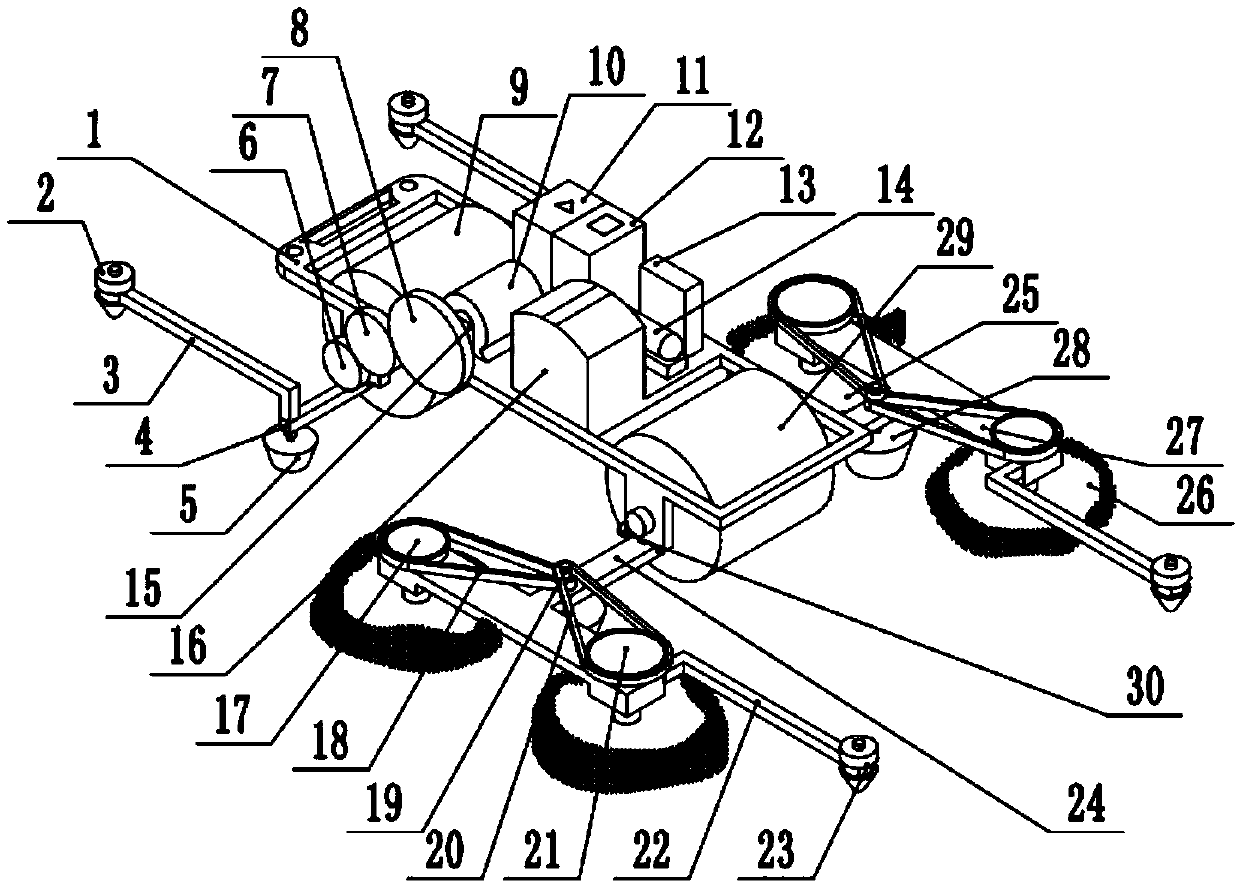 Rail rust removal device