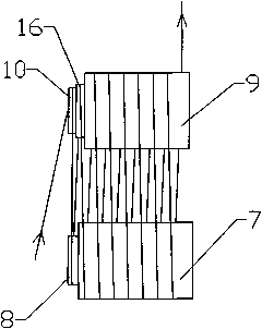 Viscose filament yarn semi-continuous spinning machine and spinning process thereof