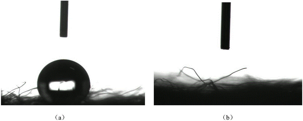 High-activity carbon fiber felt electrode material and preparation method and application thereof