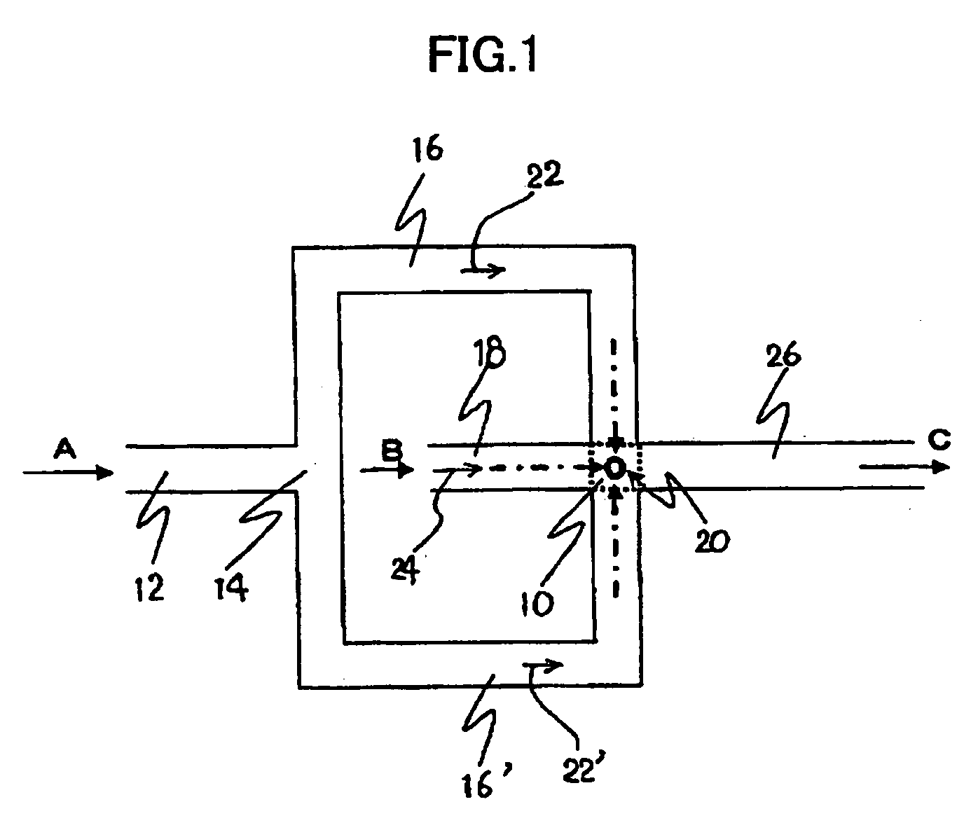 Microdevice and method for joining fluids