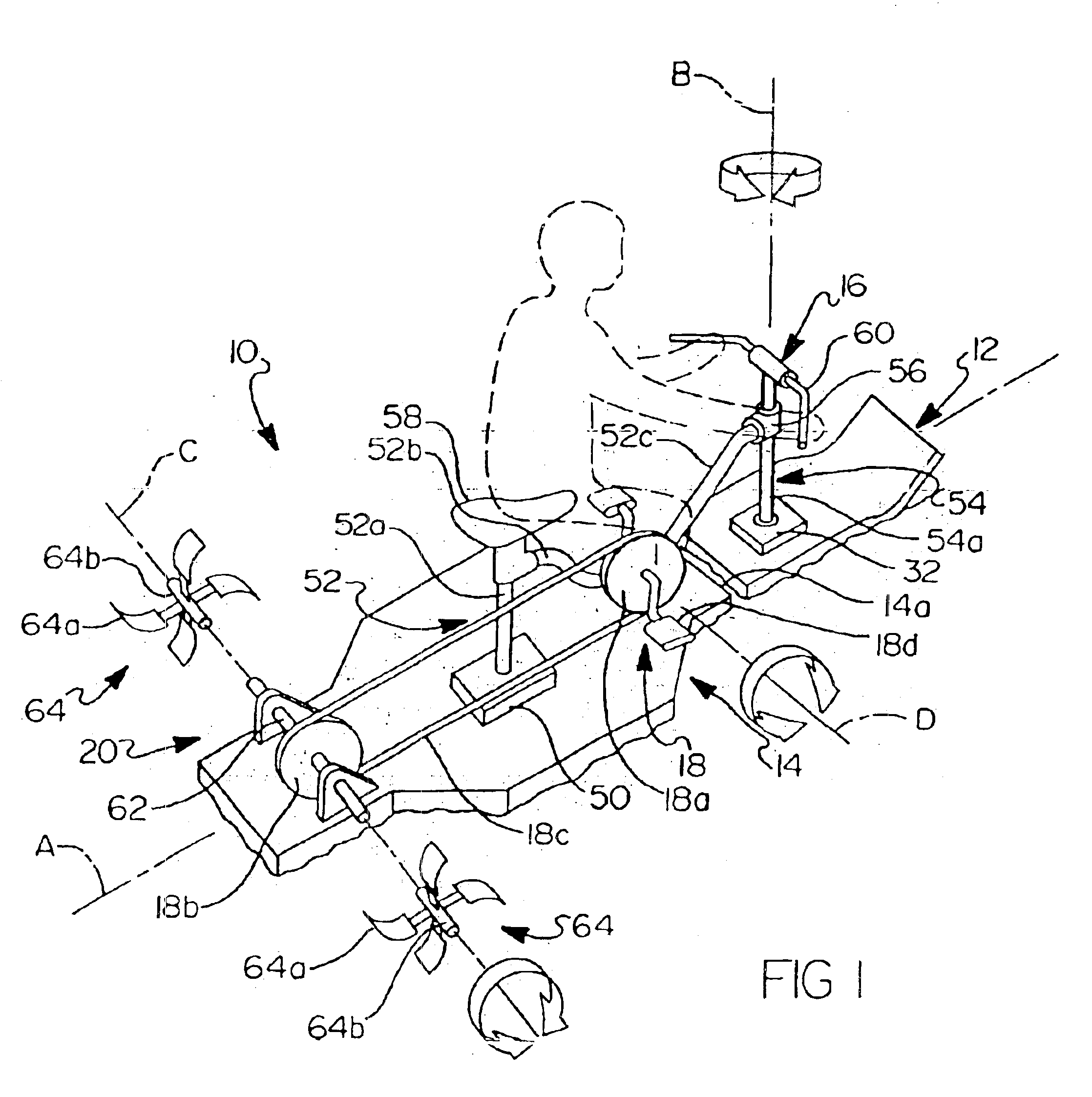 Pedal powered watercraft and equipment