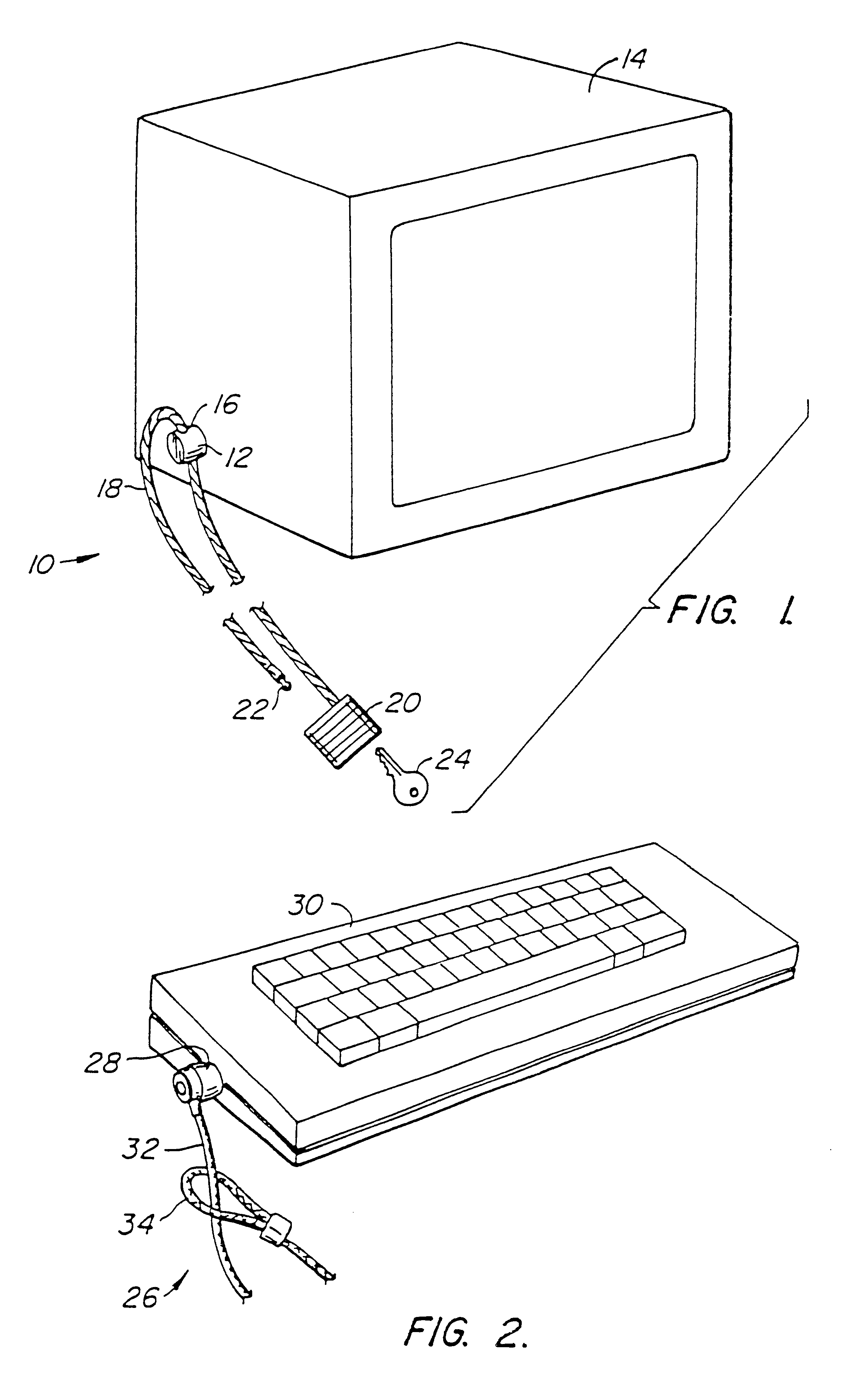 Computer physical security device