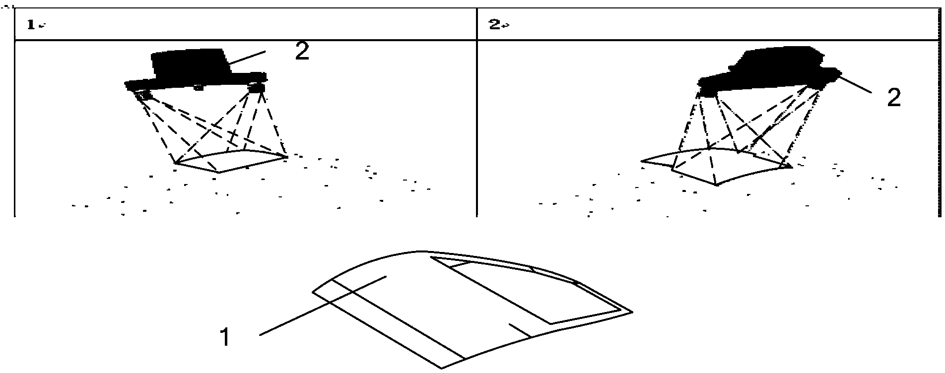 Method for evaluating car matching quality through virtual assembling