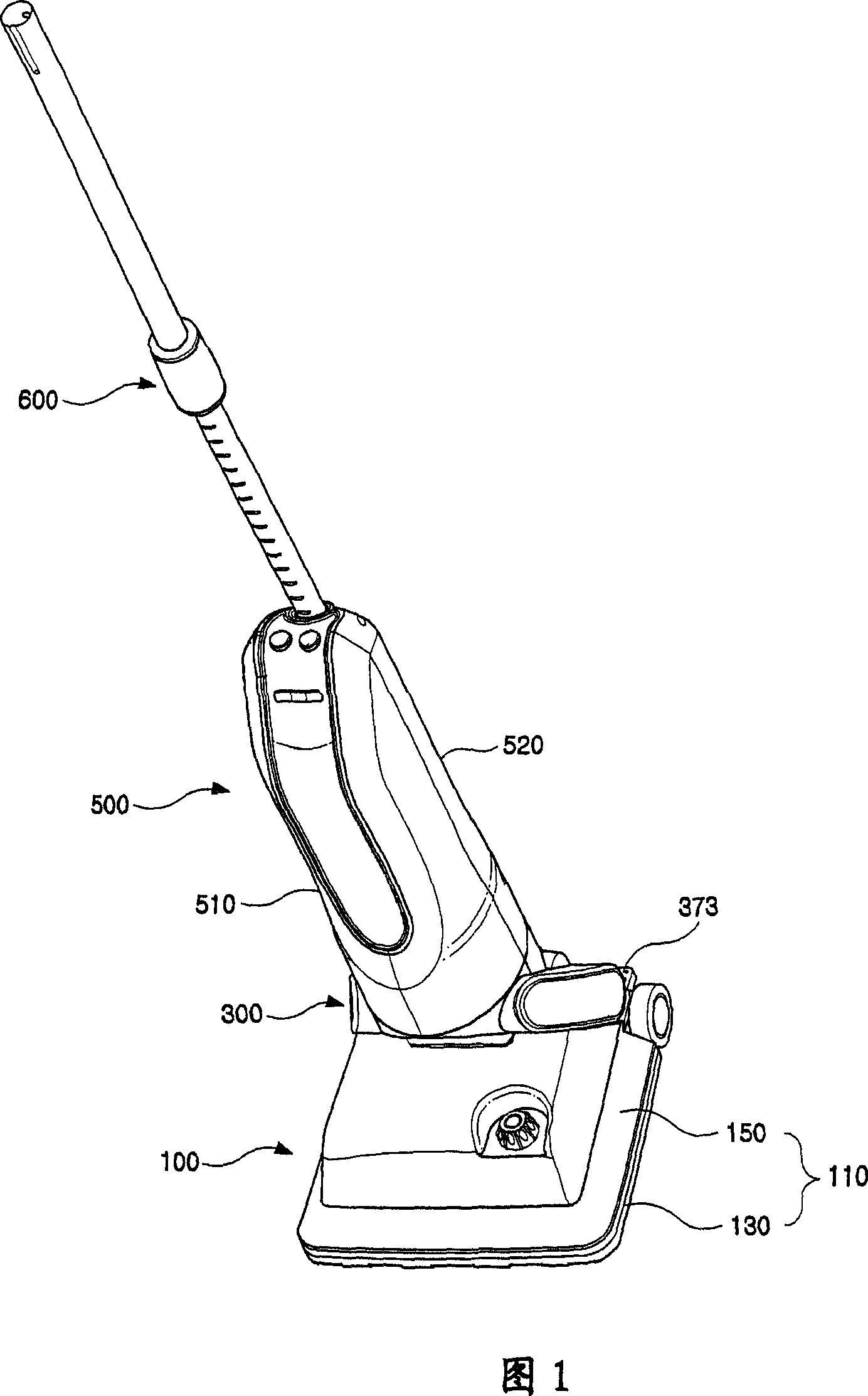 Steam and vacuum cleaner