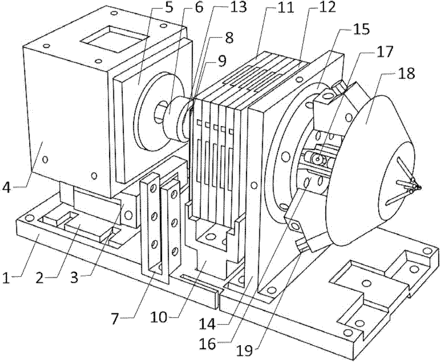 MRESI (multichannel rotating electrospray ionization) mass spectrometric analysis ion source