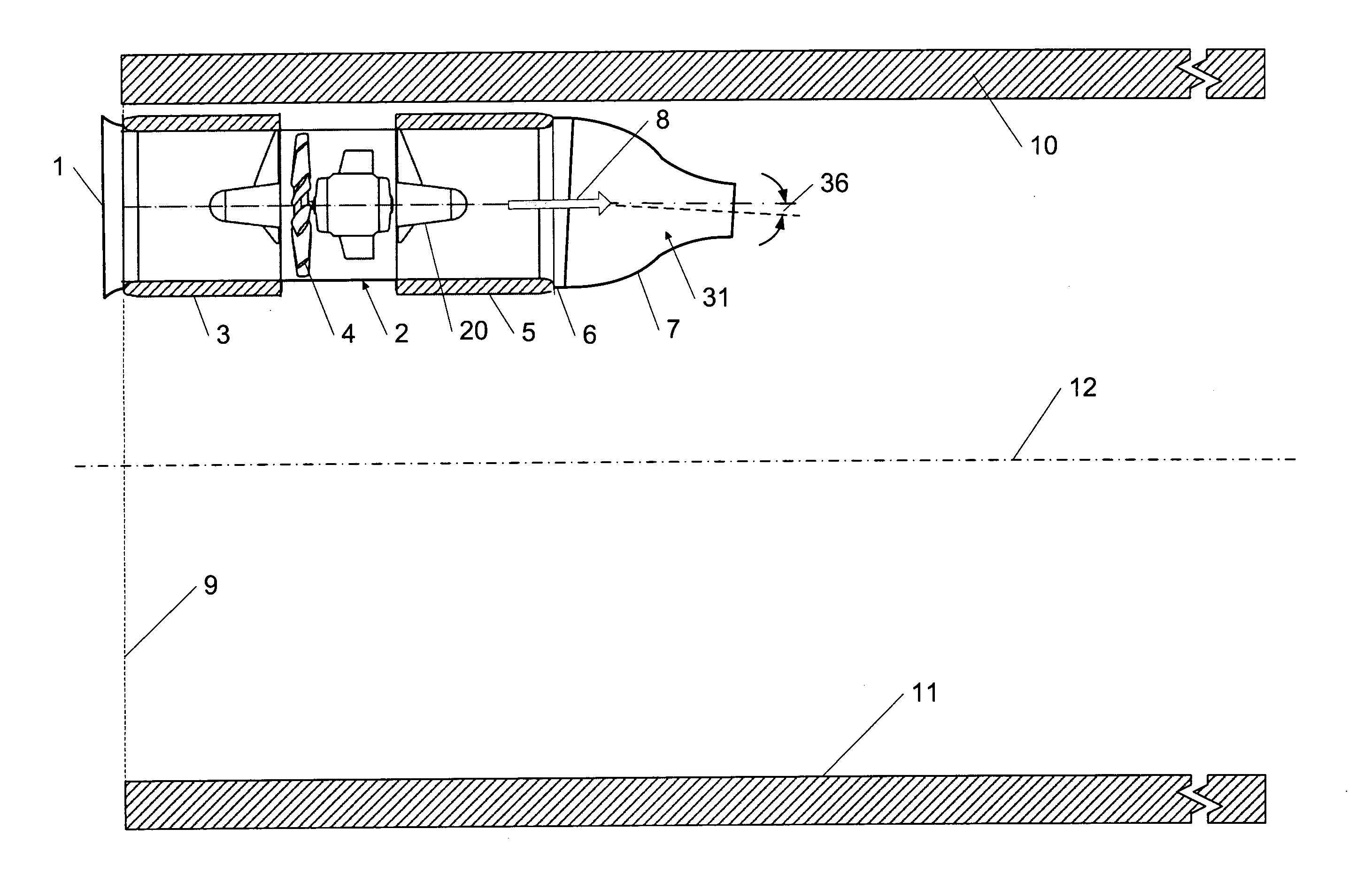 Improved tunnel ventilation device