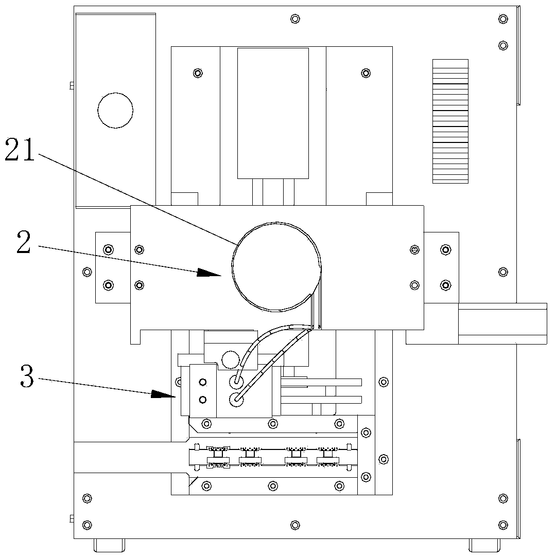 Automatic pin inserting machine for transformer frameworks