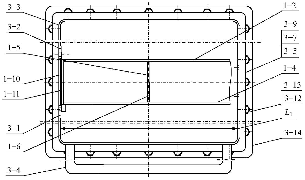 Water medium separation device of small-scale copper and aluminum mixed waste blocks after dismantling of electric appliance