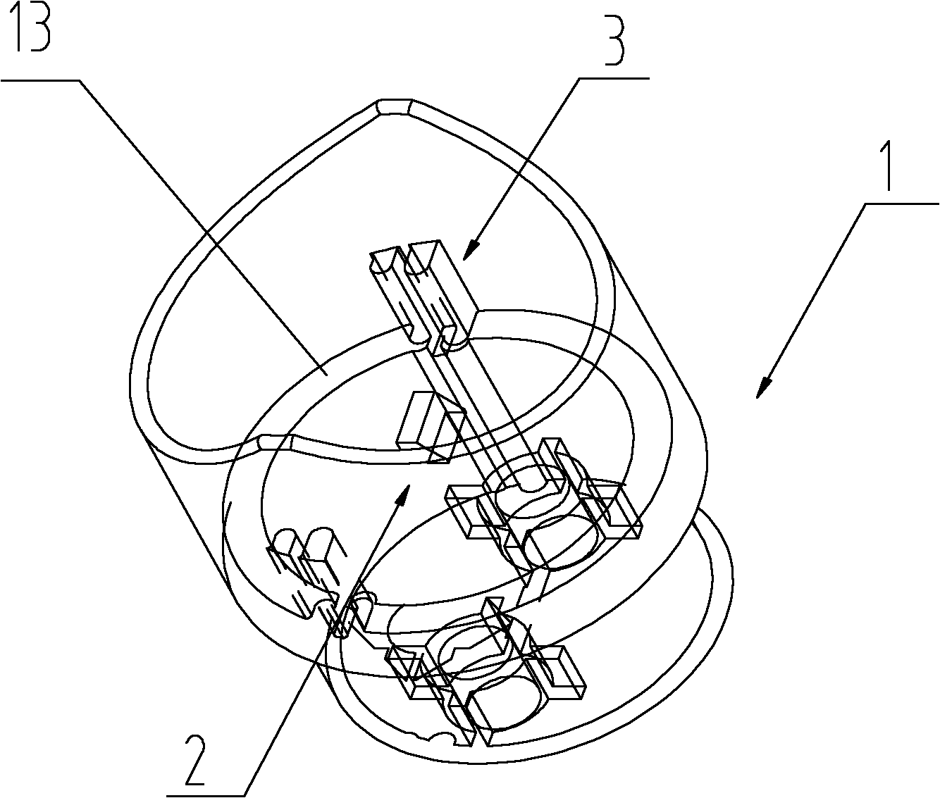 LED tube lamp and lamp holder thereof