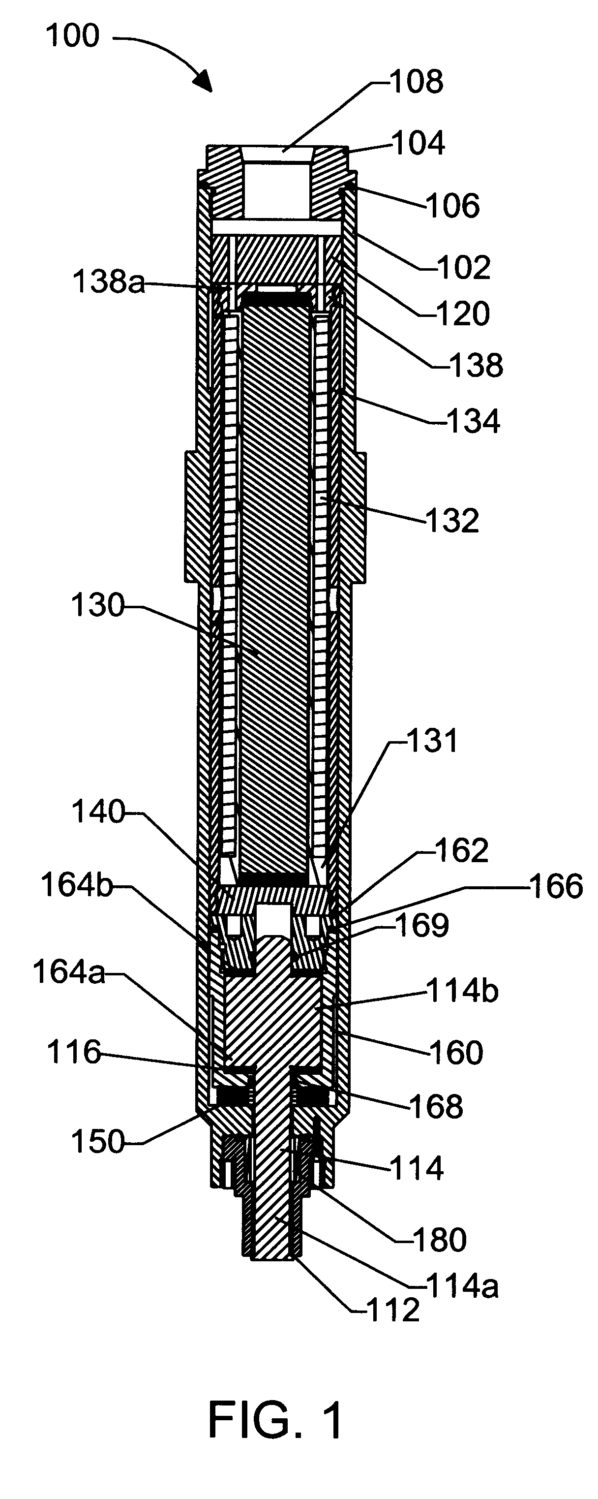 Directly actuated injection valve