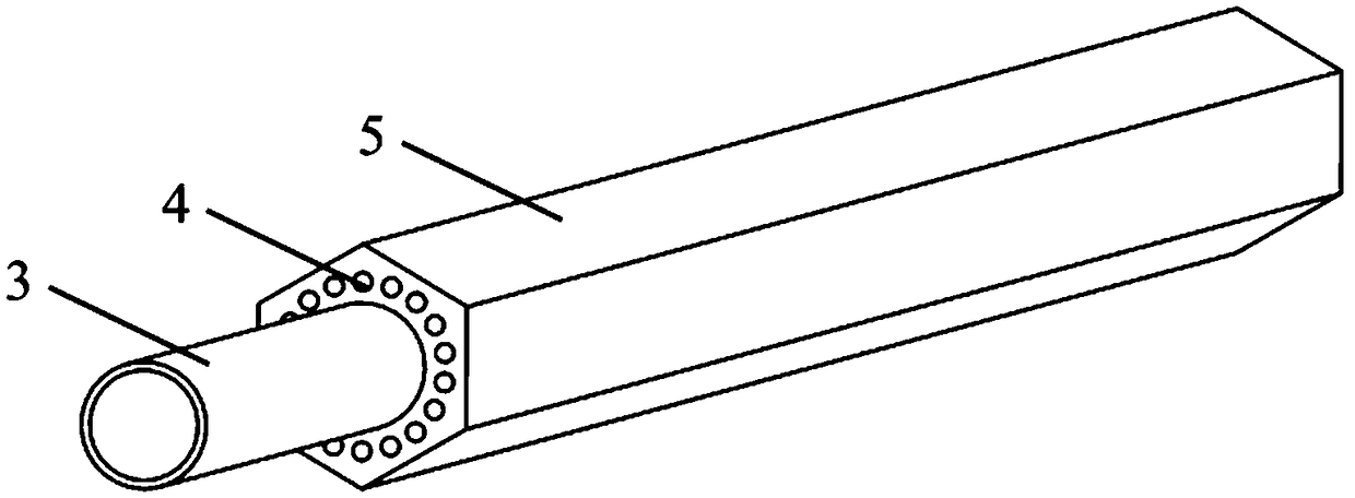 Heating pipe-type dual-mode space nuclear reactor core