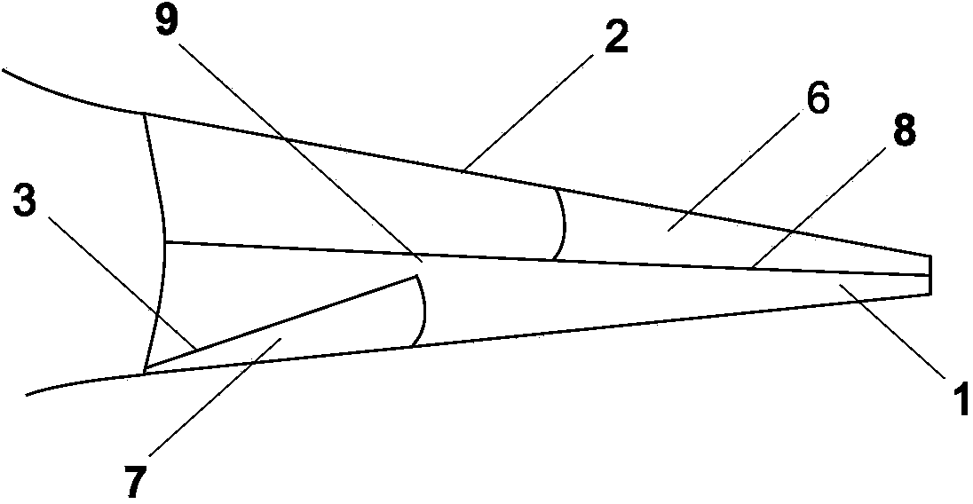 Selective catch separating device for trawl