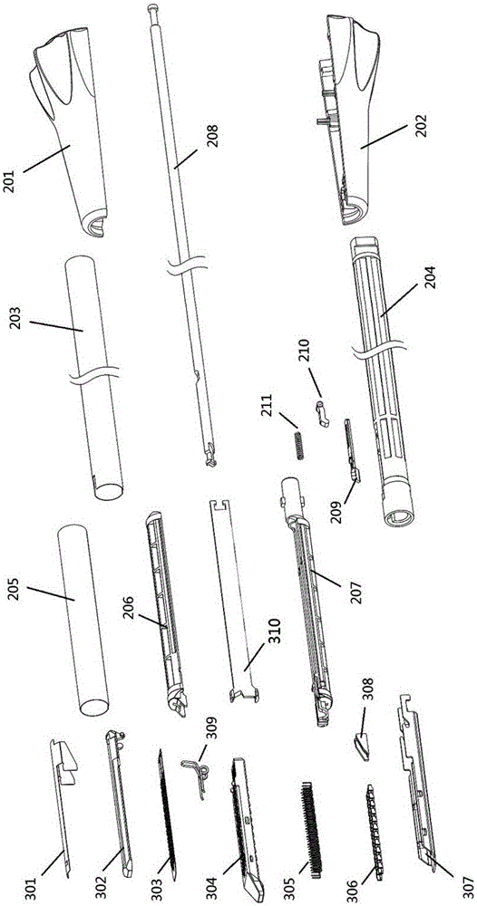 Surgery equipment with one-hand operated safety device and operation method thereof