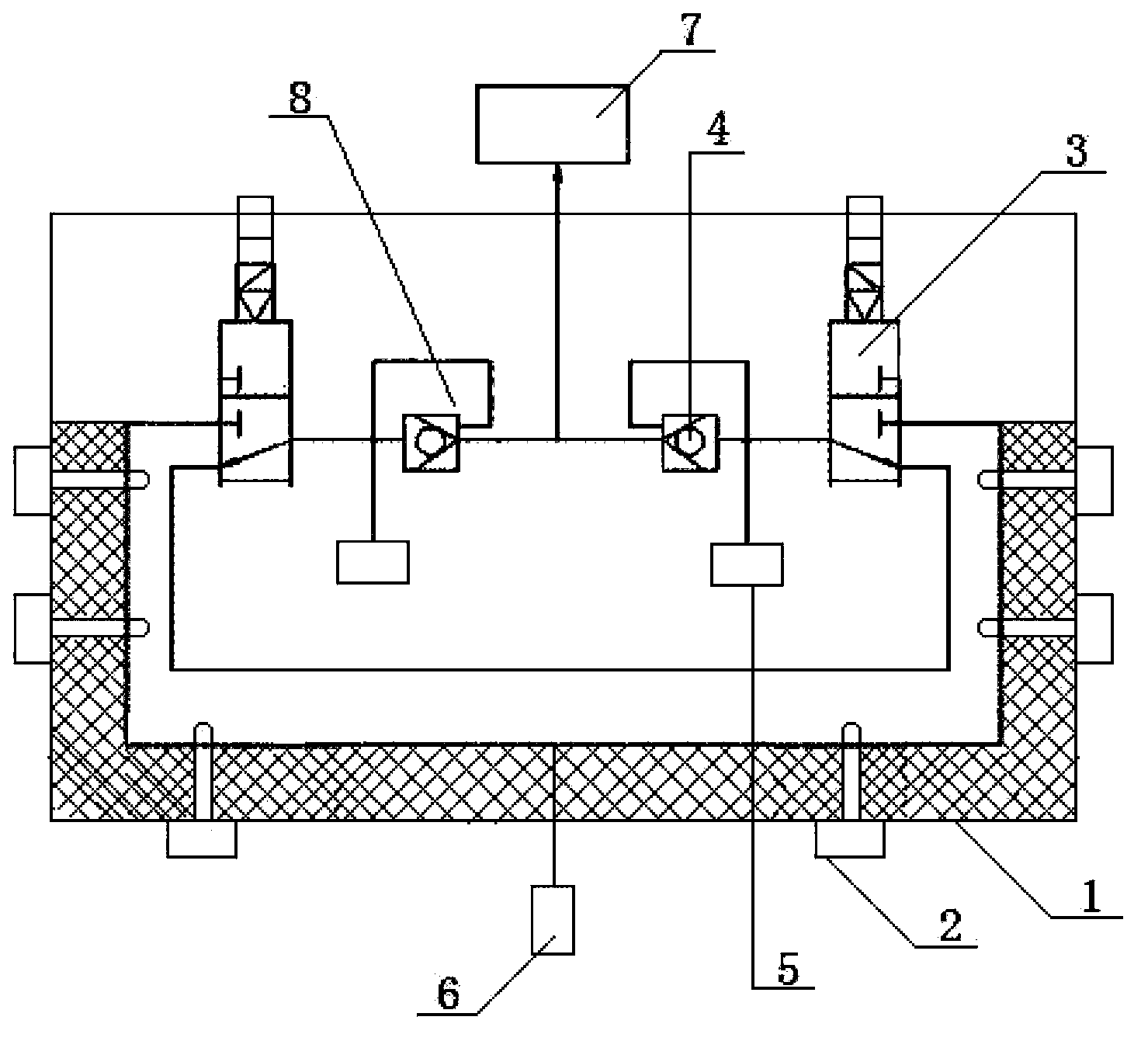 Novel three-way electromagnetic valve monitoring mechanism of pneumatic clutch