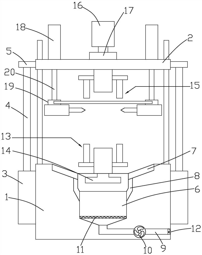 A multi-row drilling machine with multiple holes for stainless steel pipe mufflers