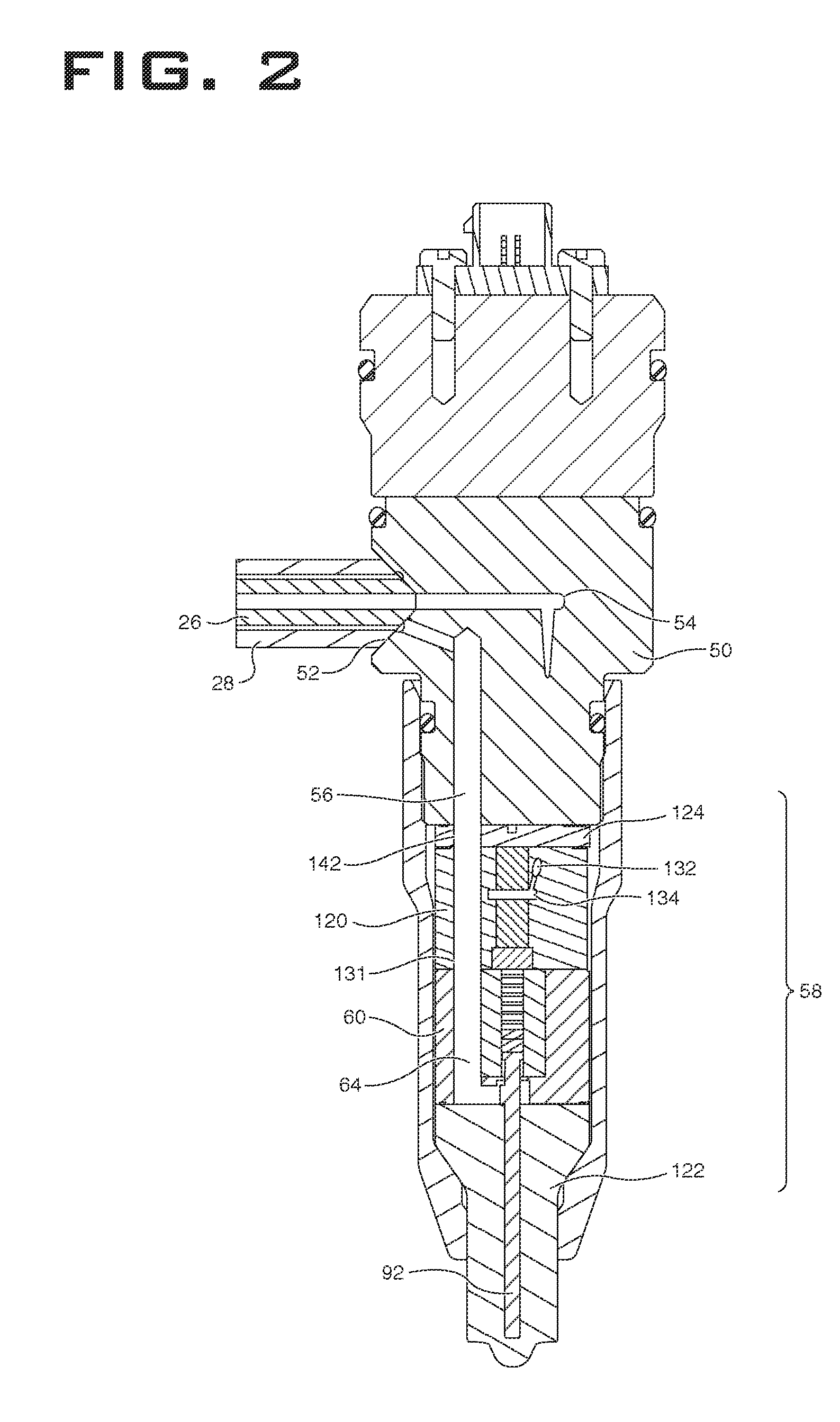 Dual fuel injector for a common rail system