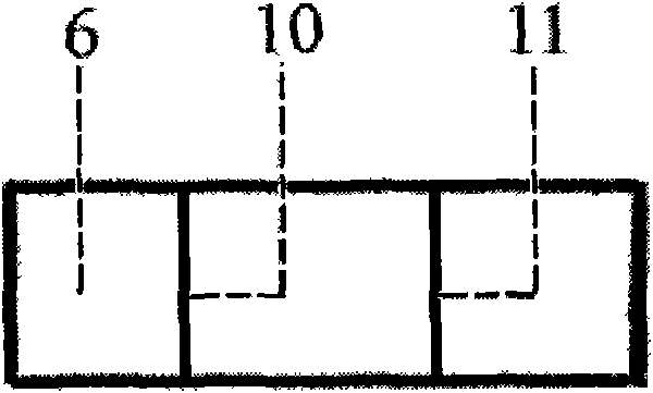 Casein rapid detection card and detection method thereof