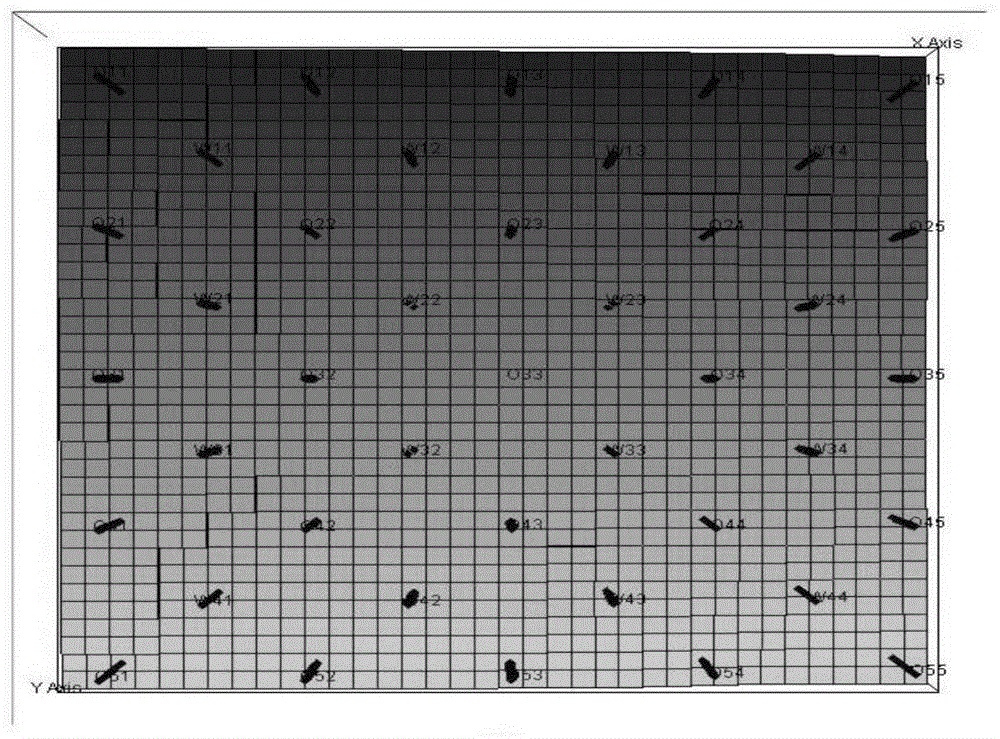 Numerical simulation method for performing oil displacing after polymer flooding by alternatively injecting gel and chemical agent through CMG software