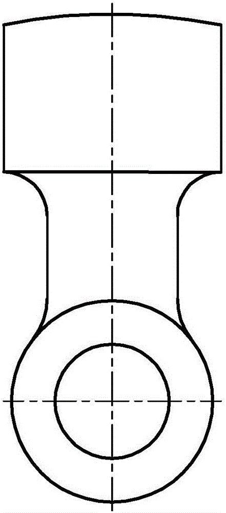 Lost-foam-casting bimetal hammerhead pouring system