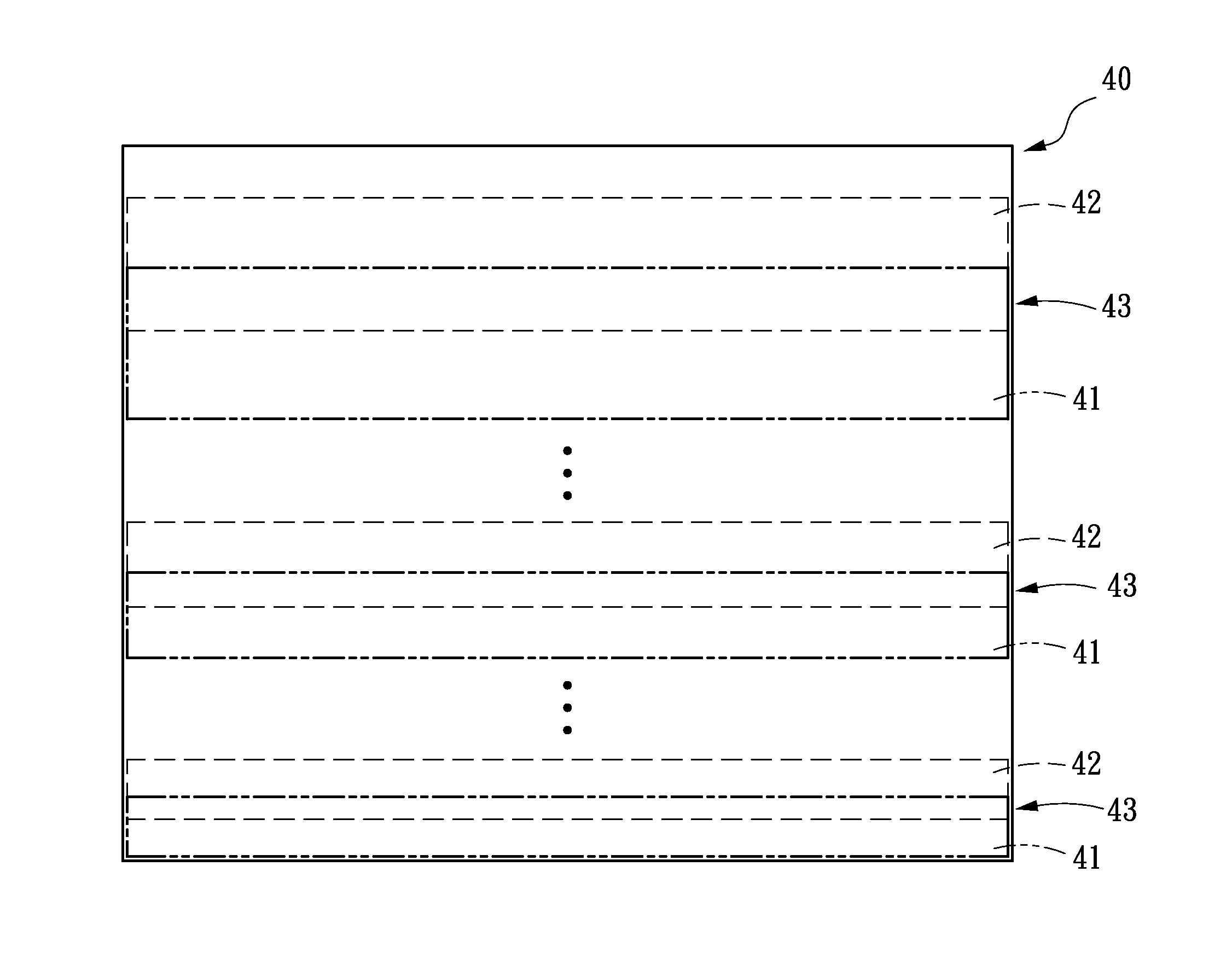 Buffer layer structure for light-emitting diode