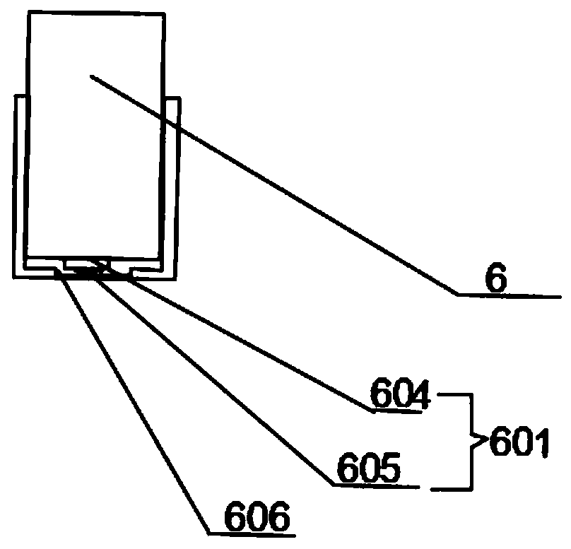 Portable identity card reader