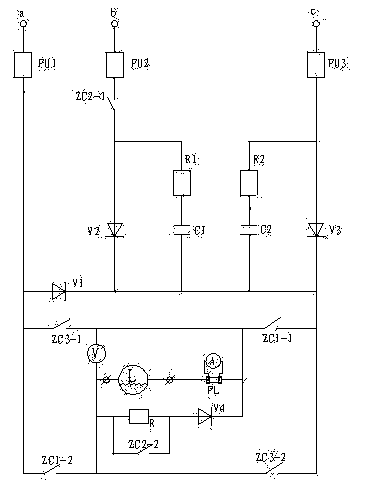 Electromagnetic chuck control circuit