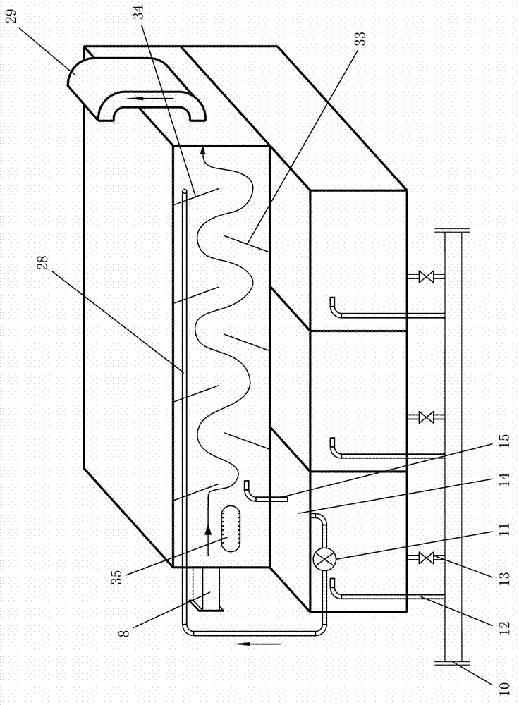 Flue-gas cleaner