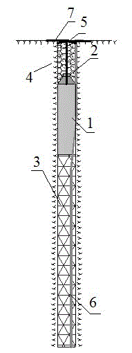 De-noising and dust removal blast hole stemming method for drilling blasting of earth and stone in urban and rural areas