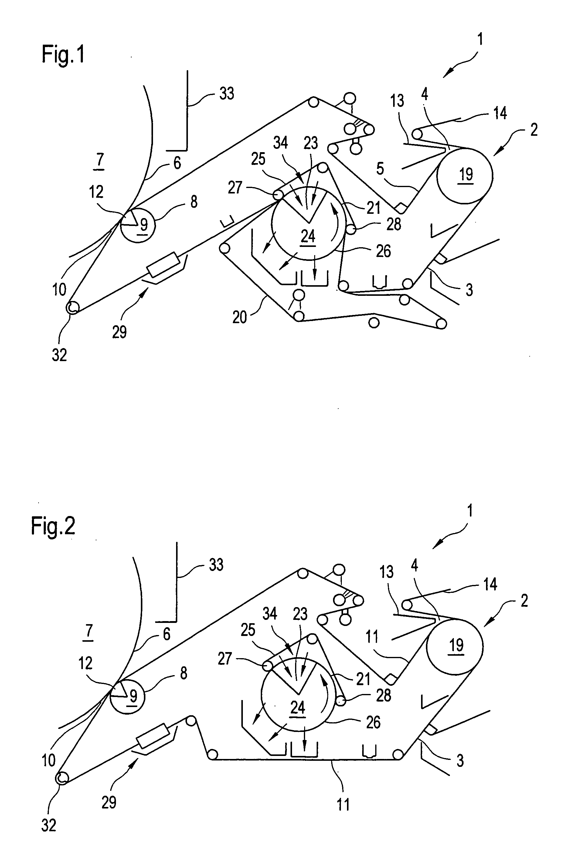 Machine for the production of tissue paper