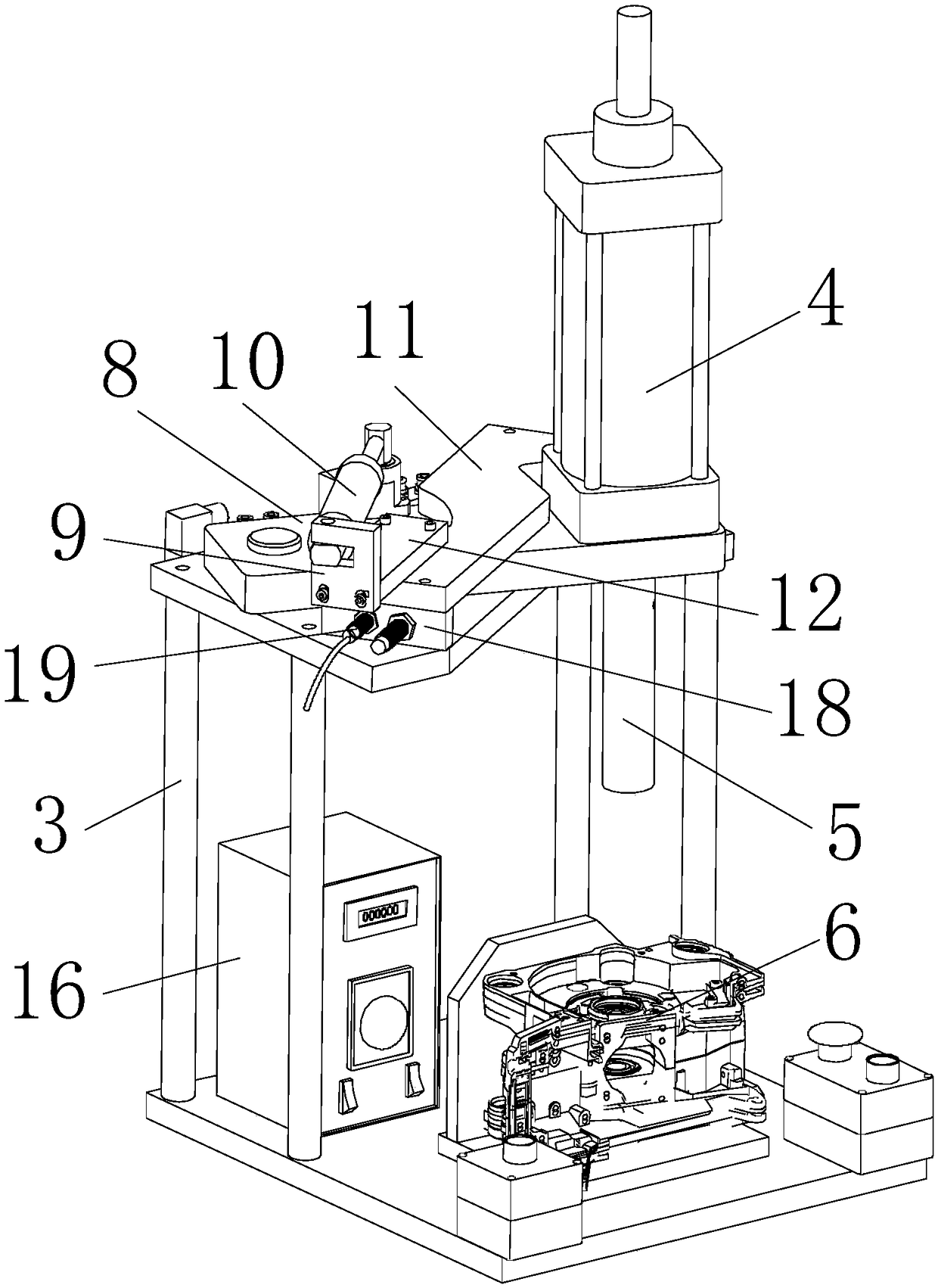 Rotary type combined press