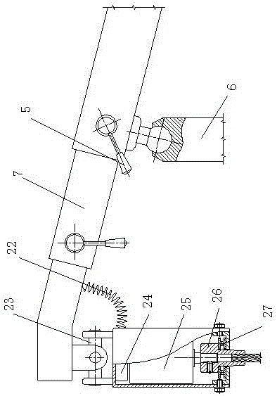 Training device for acrobatic roller skating