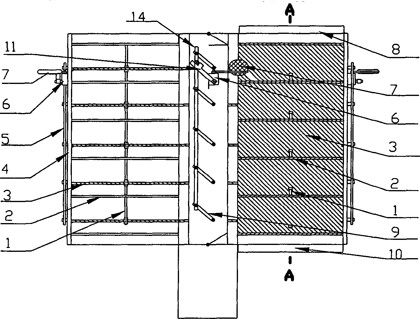 Louvered vertical axis resistance wind turbine