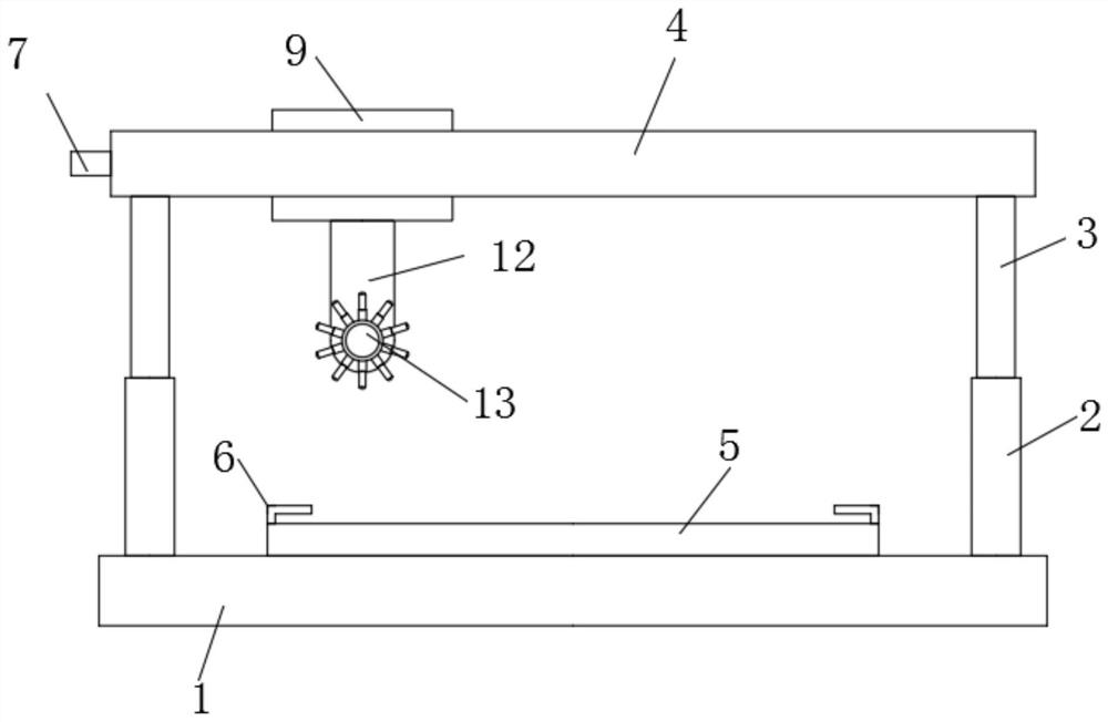 Accounting gluing device and method of rolling interval gluing