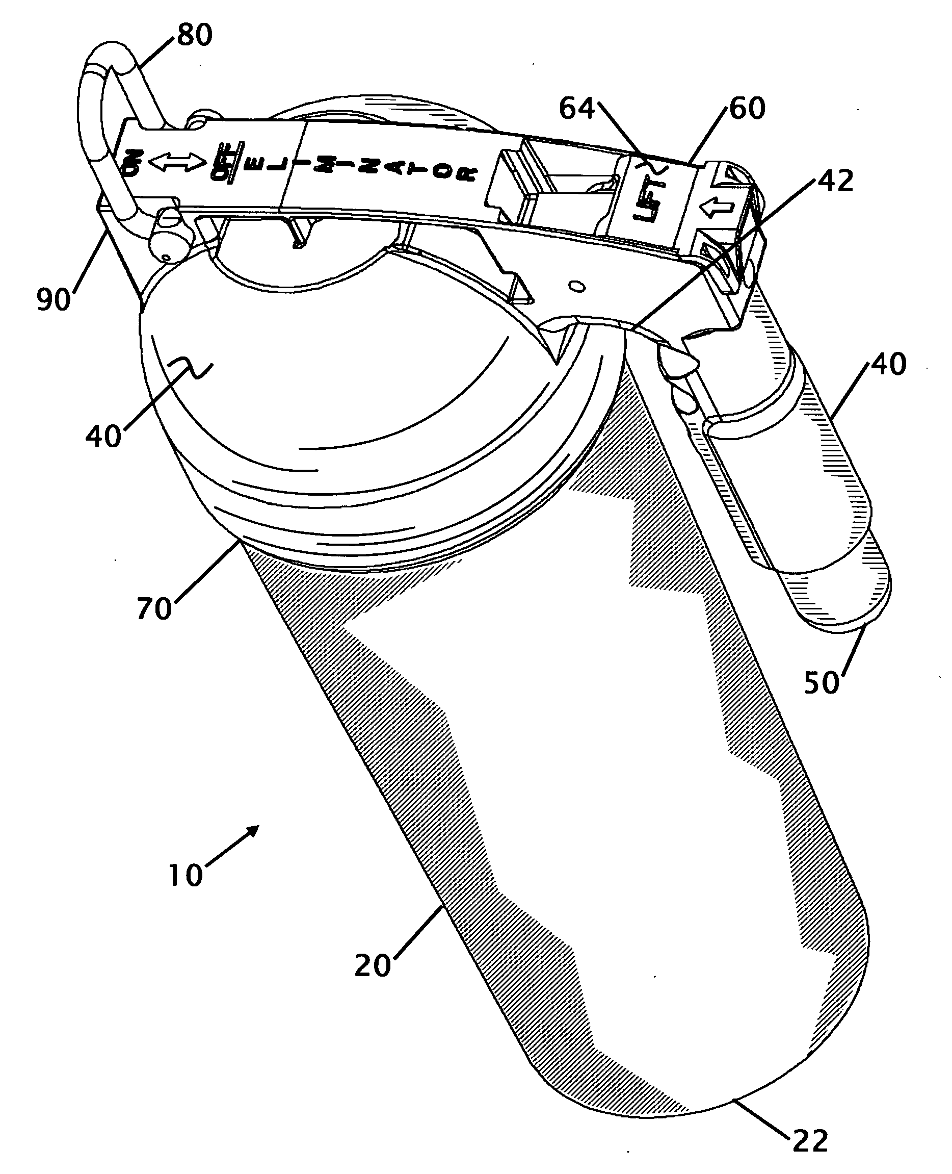 Self servicing fire extinguisher with external operated internal mixing with wide mouth and external pressurized canister