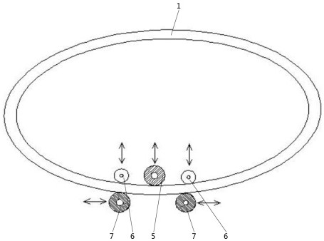 Manufacturing process and application of a large-scale gasket metal skeleton without welding technology