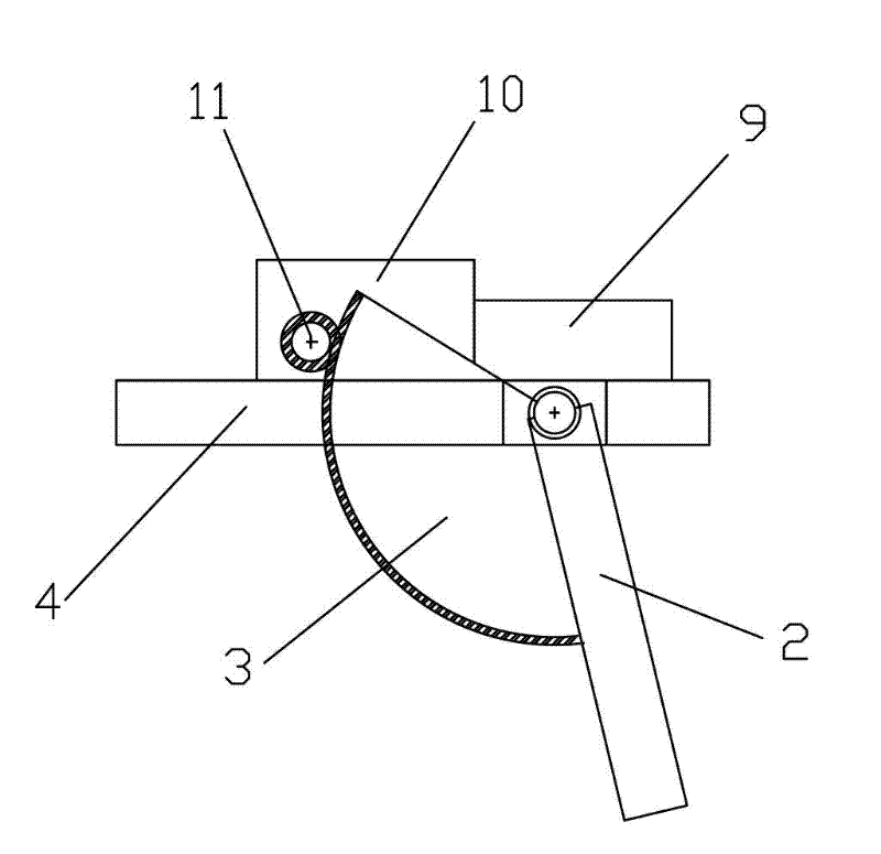 Automatic stopping burglary prevention support controlled by key switch