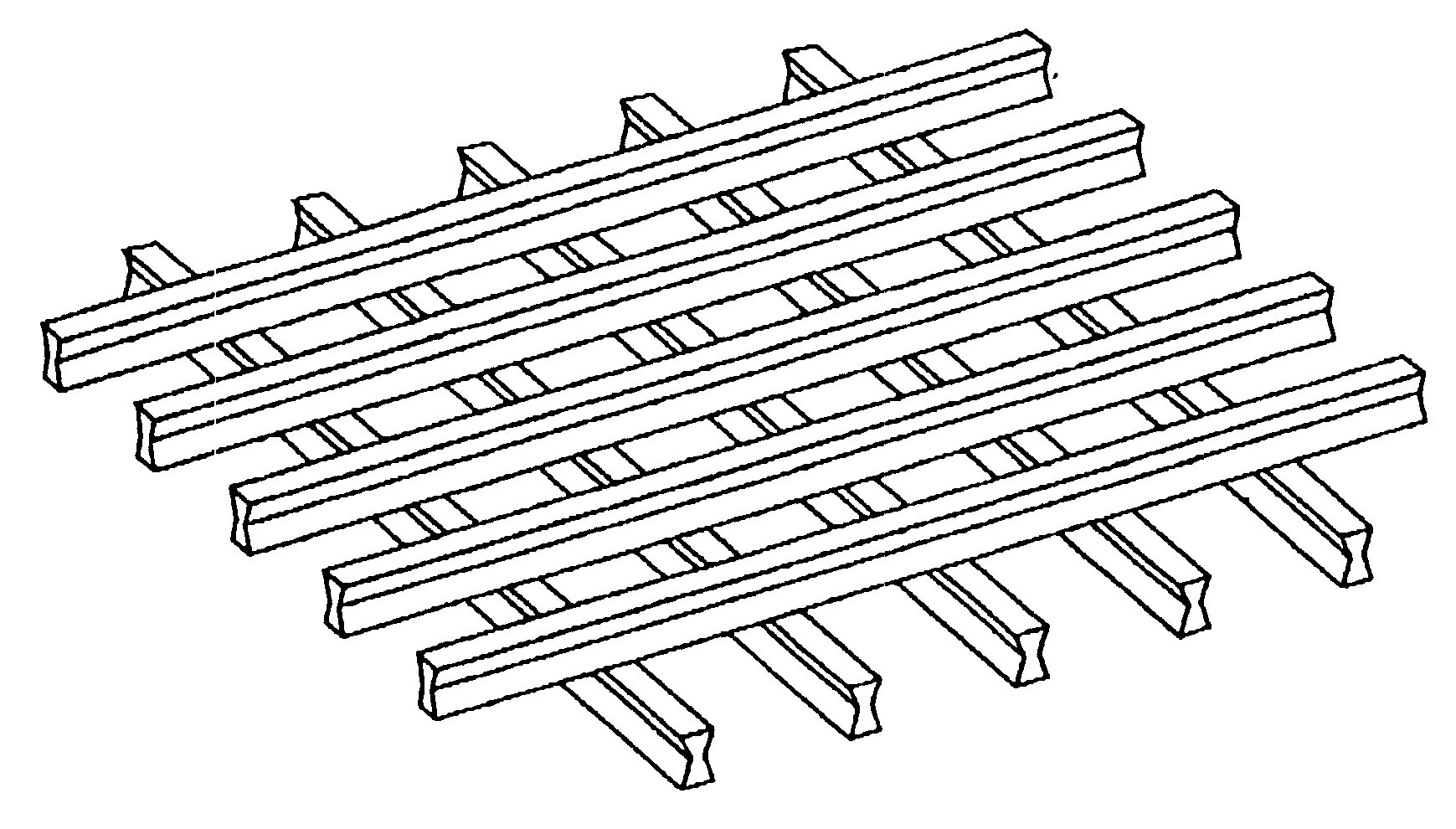 Feed spacers for filtration membrane modules