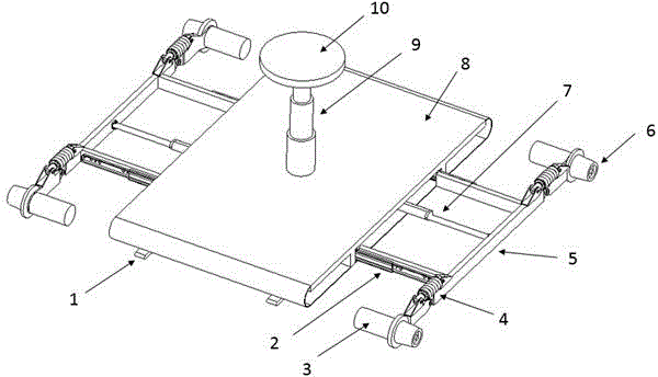 Full-automatic railway track detection vehicle capable of avoiding trains