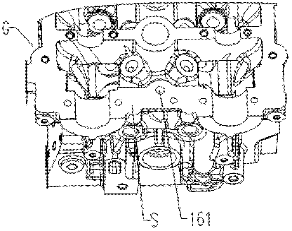 First bearing cover of engine cylinder cover