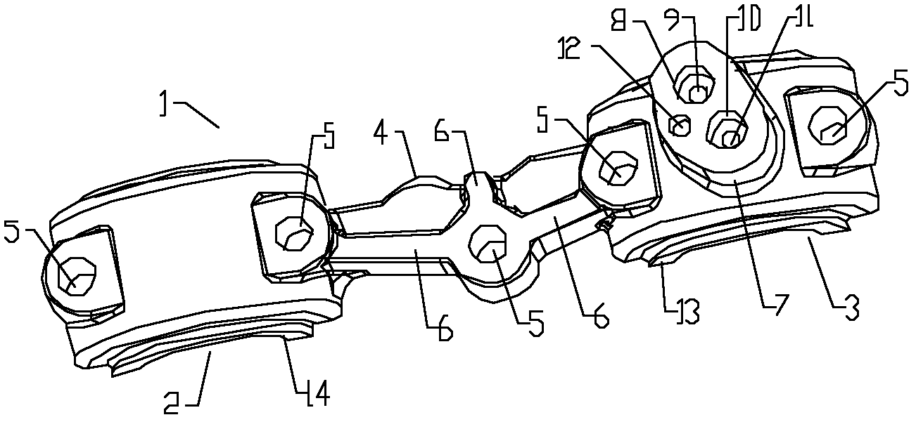 First bearing cover of engine cylinder cover