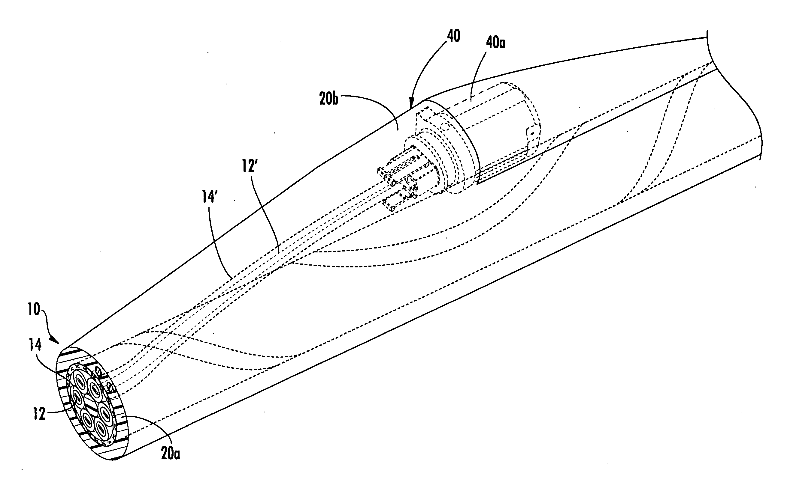 Fiber optic cables having at least one tether optical fiber