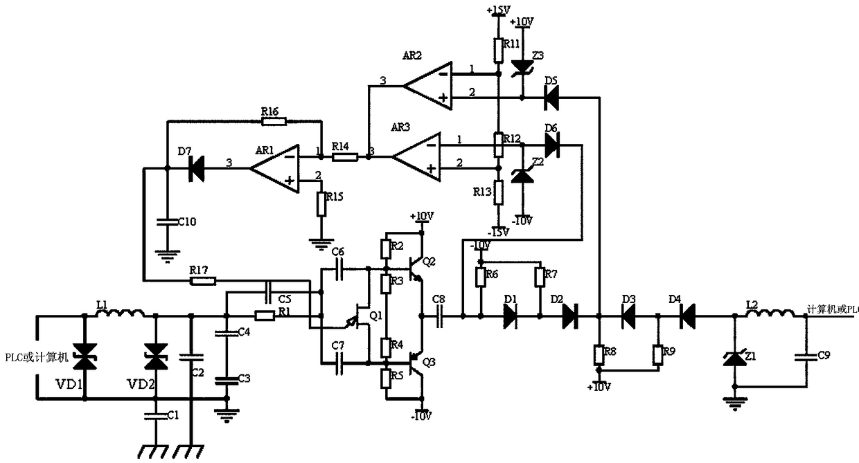 Control system for tension tester