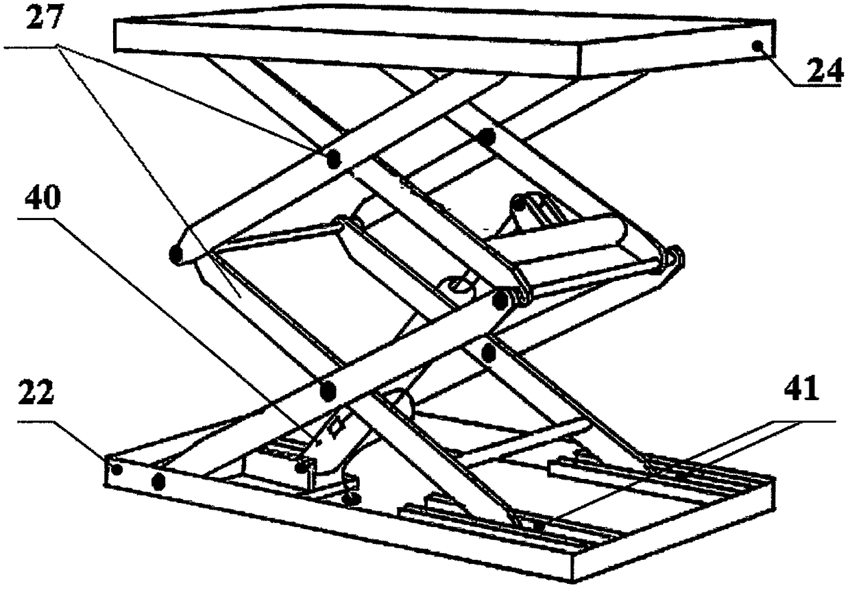 Large high-rise mechanical equipment washing equipment