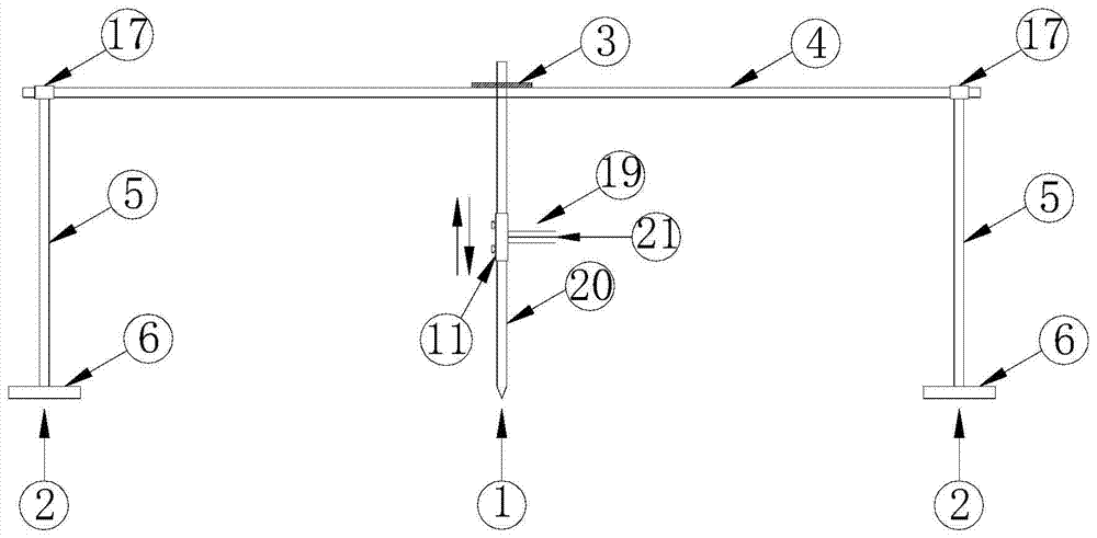 A mobile test device applied to wind tunnel test of terrain model wind field characteristics