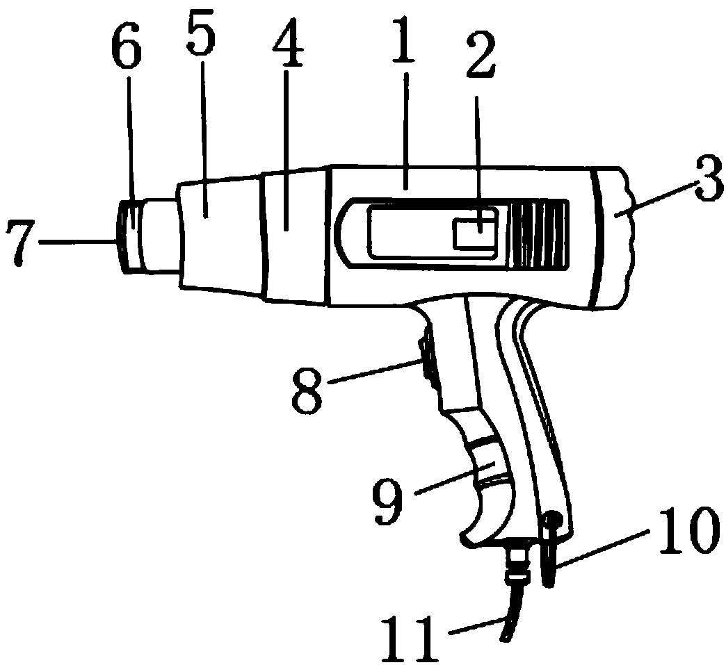 Welding gun for electrical construction